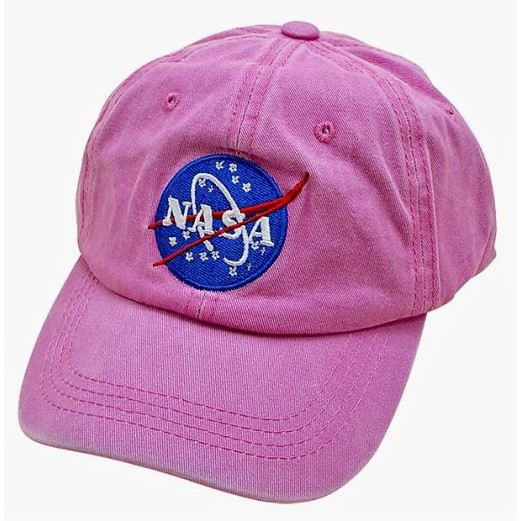 Hat NASA Logo Pink